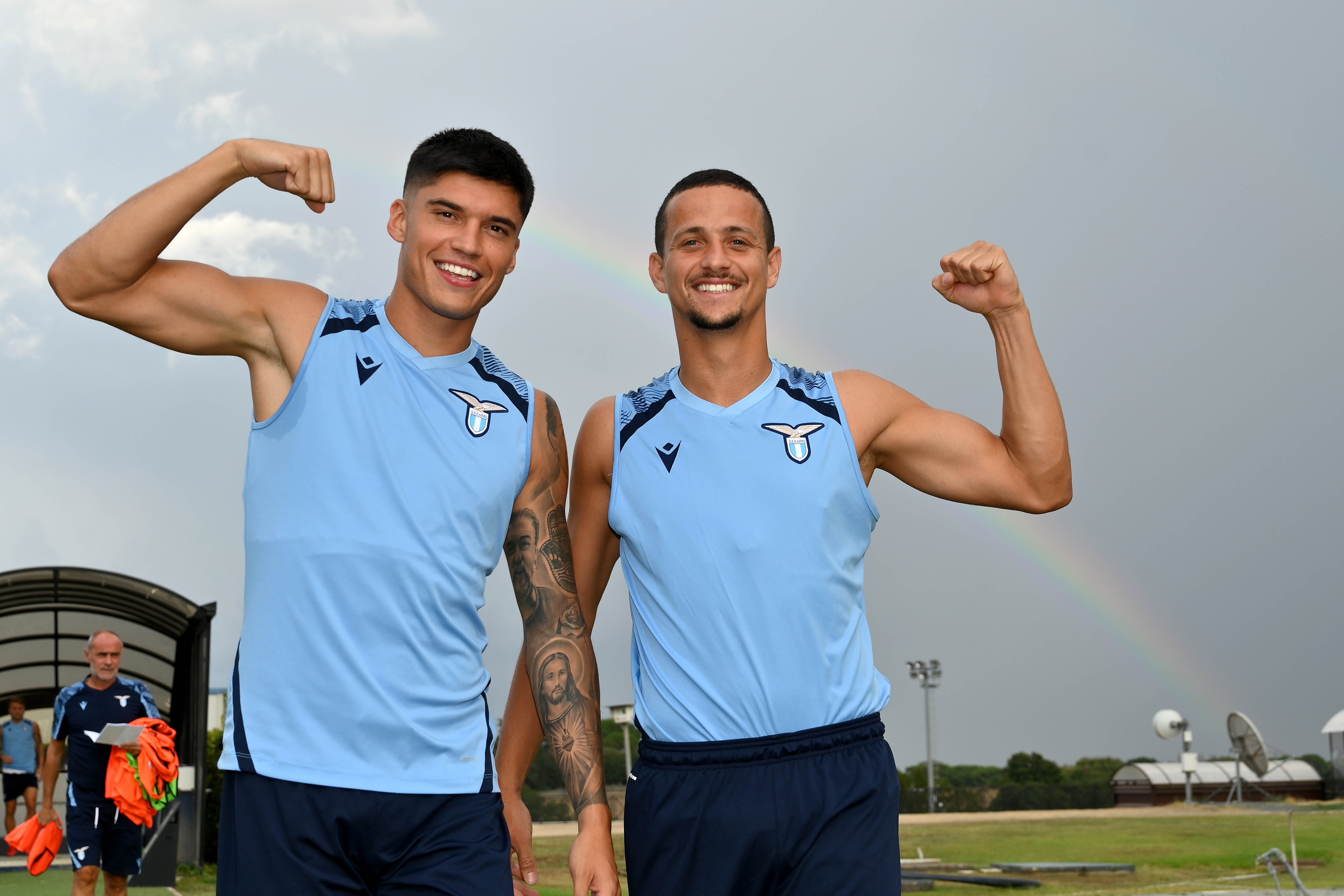 Once brothers... Correa and Luiz Felipe while they both played for Lazio (©Marco Rosi - SS Lazio/Getty Images)