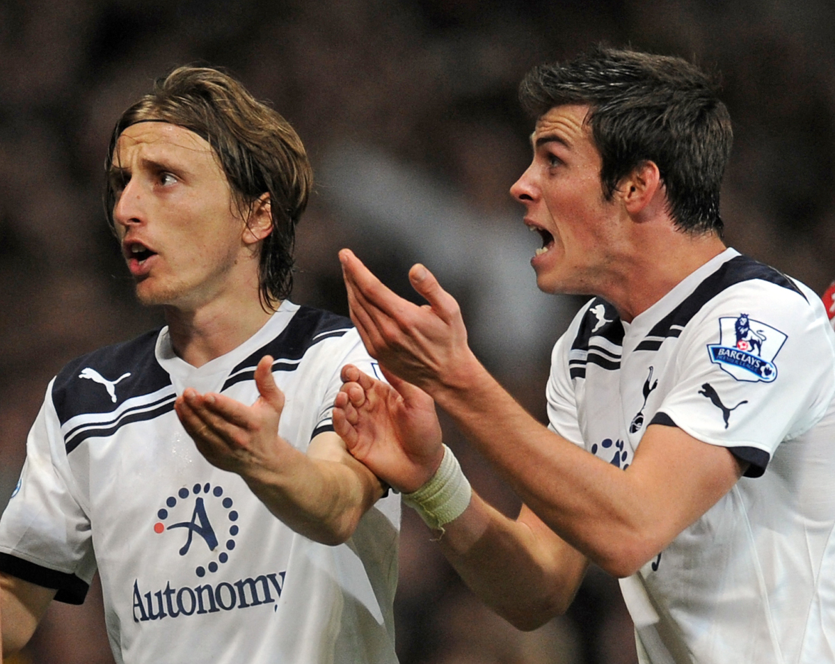 Luka Modric and Gareth Bale made Daniel Levy sell them by going on strike (©AFP)