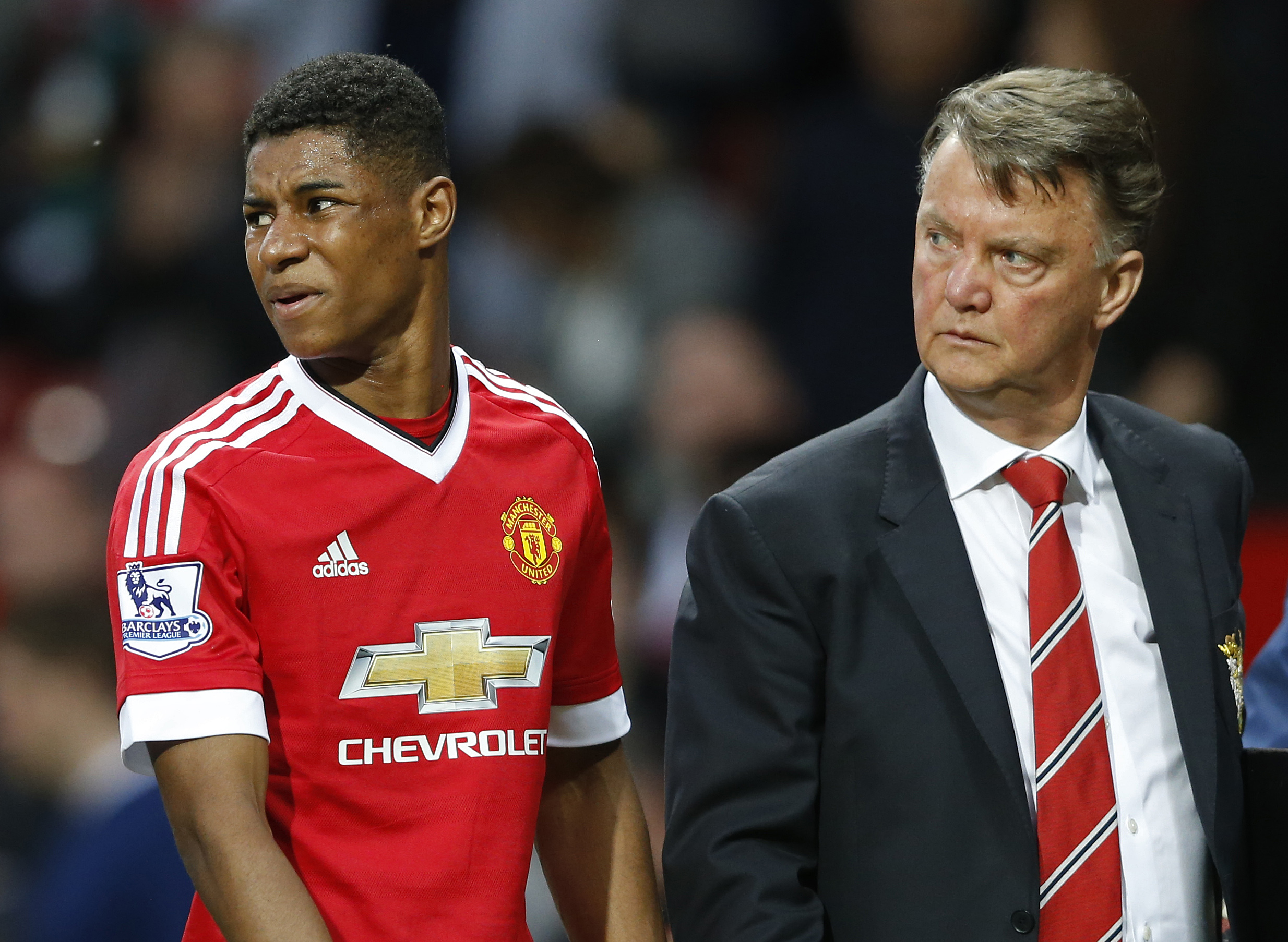 Rashford and Van Gaal back in 2016 (© Action Images via Reuters/Carl Recine Livepic)