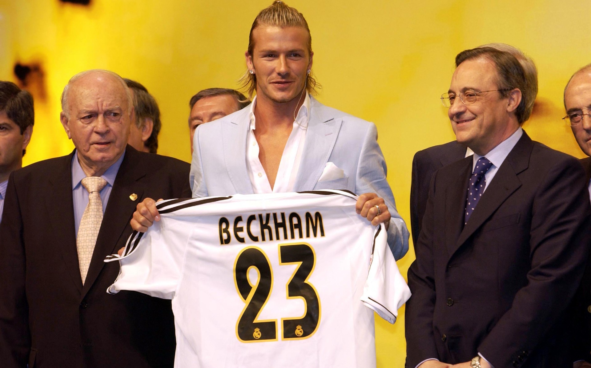 Once upon a time... Di Stefano, Beckham and Perez (©Action Images / John Sibley Livepic)