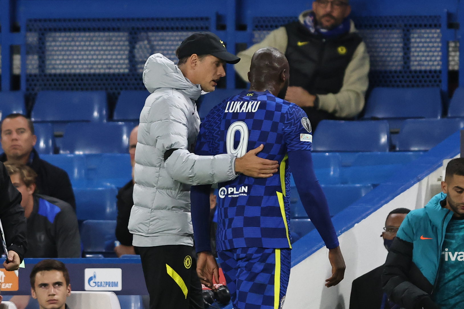 Tuchel and Lukaku at Stamford Bridge (©Marc Atkins/Getty Images)