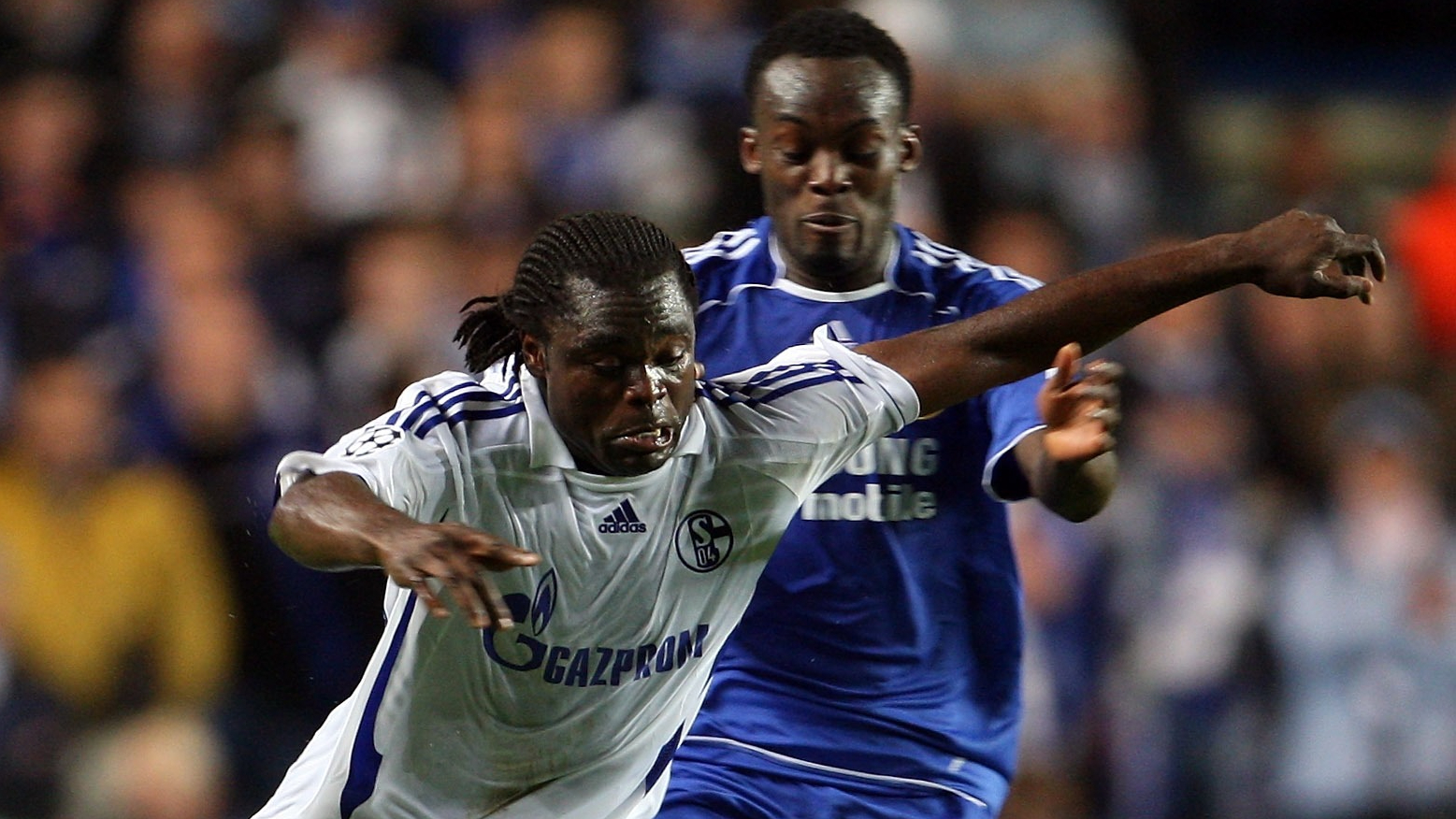 Asamoah & Essien in 2007 (©Gallo Images)