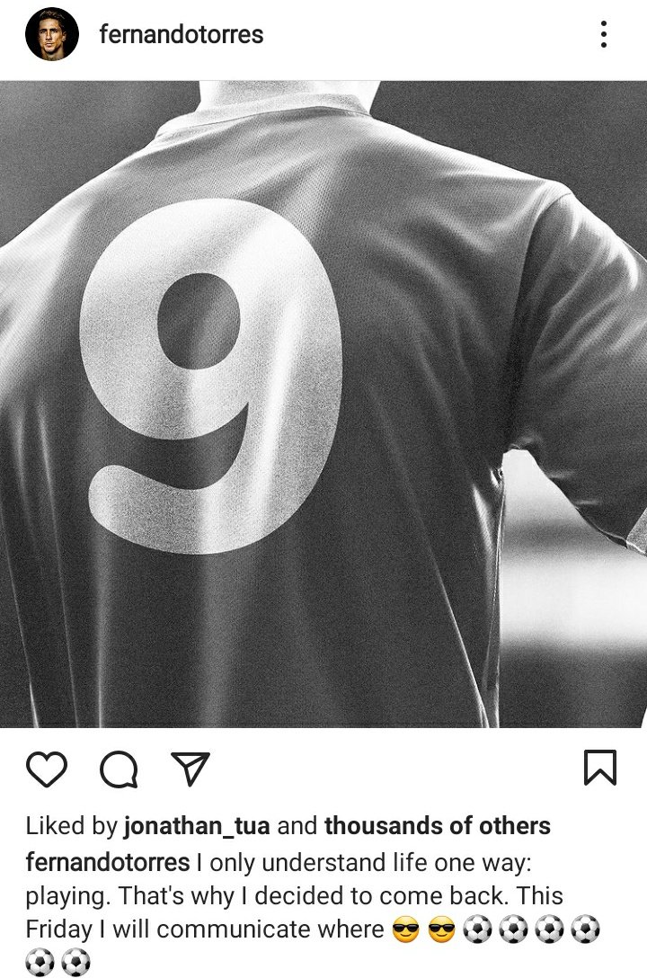 Toress' announcement