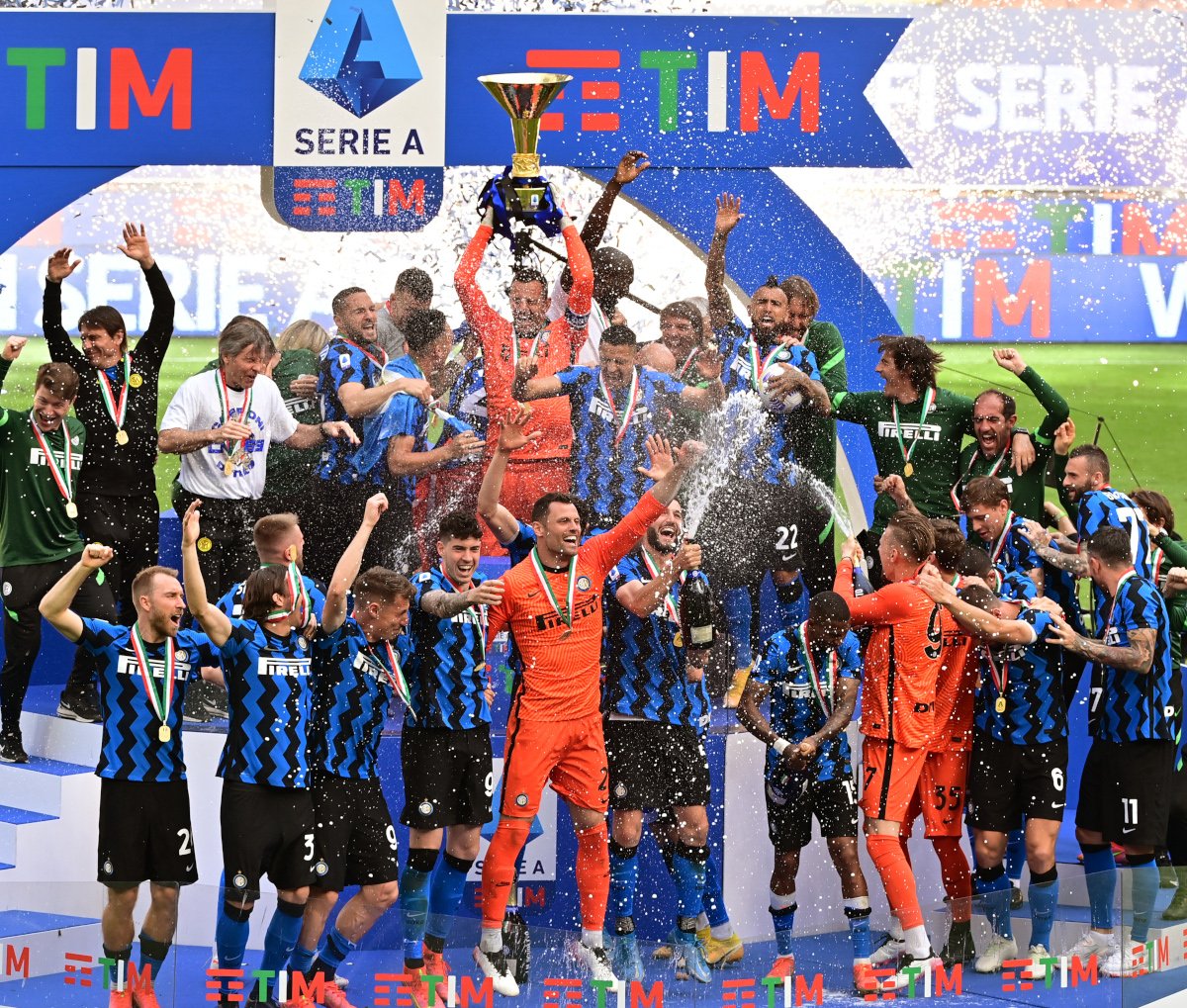 The wait is finally over for the Nerazzurri (©AFP)