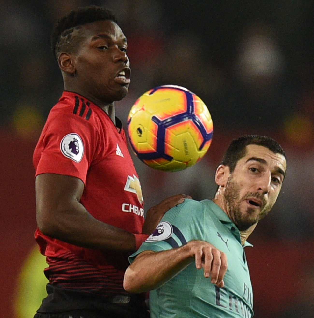 Henrikh will go head-to-head with Paul Pogba again (©AFP)