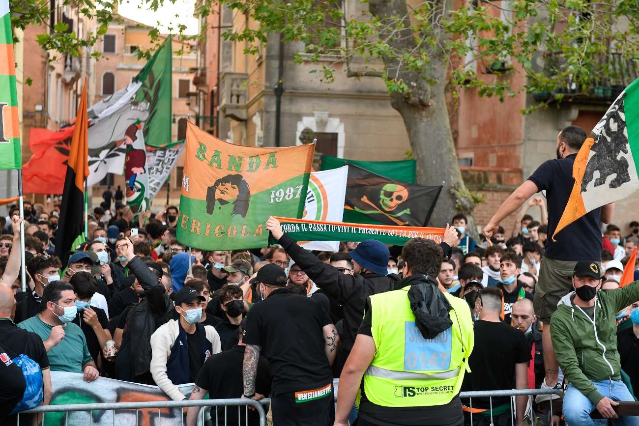 These are exciting times for Venezia fans (©Gallo Images)