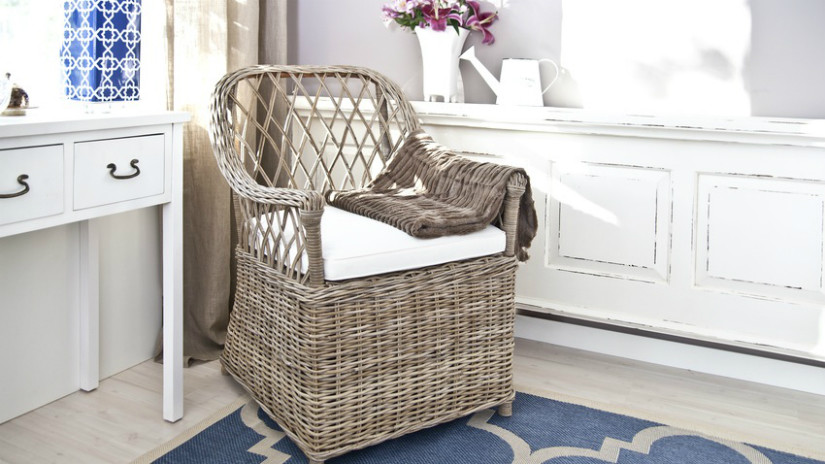 Sessel aus Polyrattan