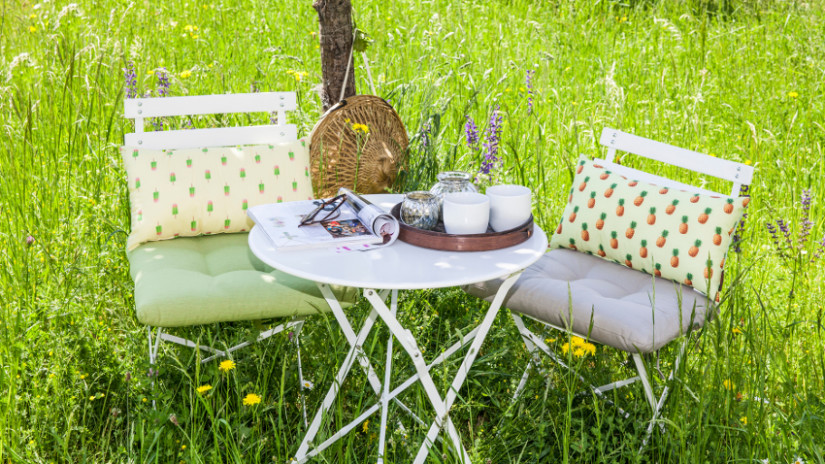 Gartenparty Deko im Country Style