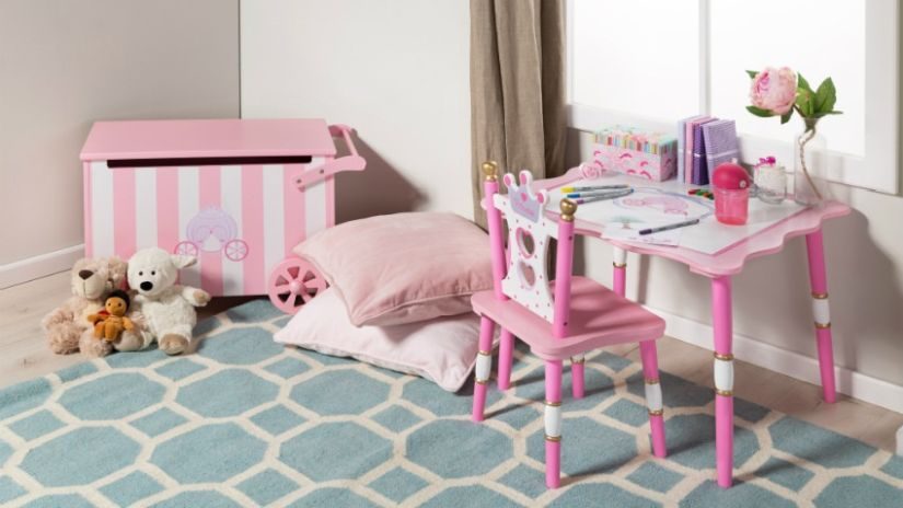Rosa Dekoration Kinderzimmer