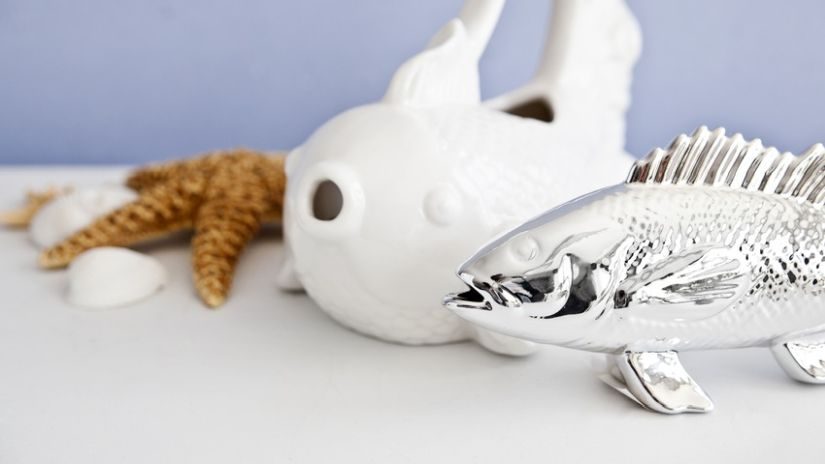 Kleine Dekoration silber