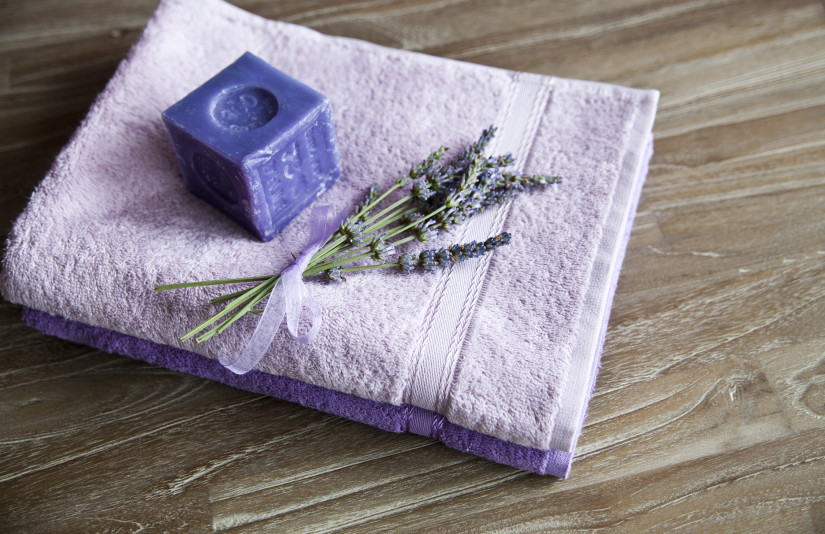Lavendel Deko - Seife