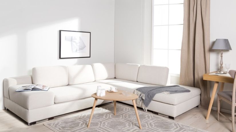 Lichtundurchlässige Gardine für das Wohnzimmer