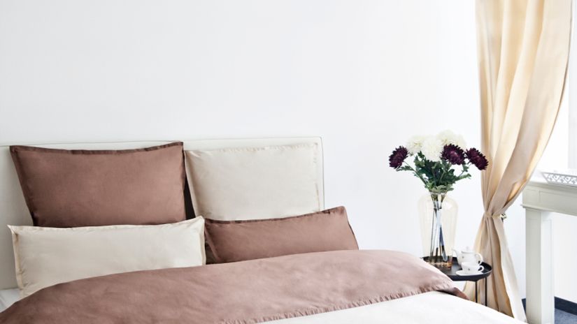 Kräuselbandgardine in Creme