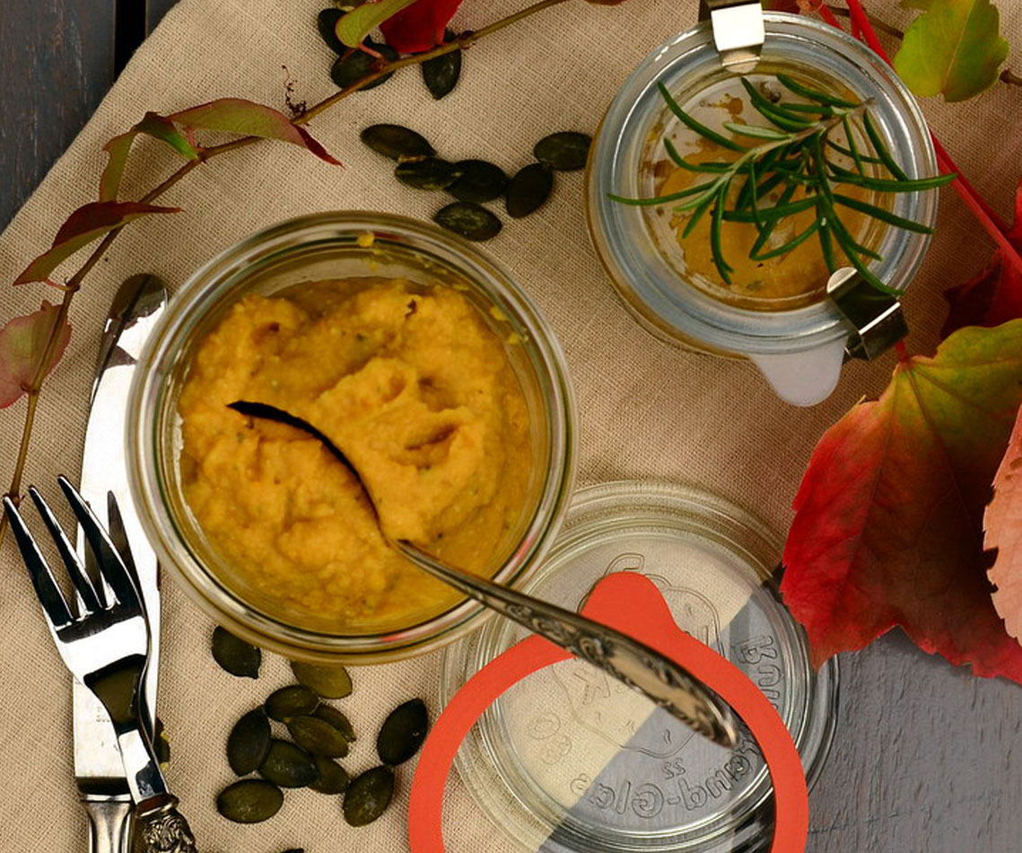Rezept Kürbis Hummus