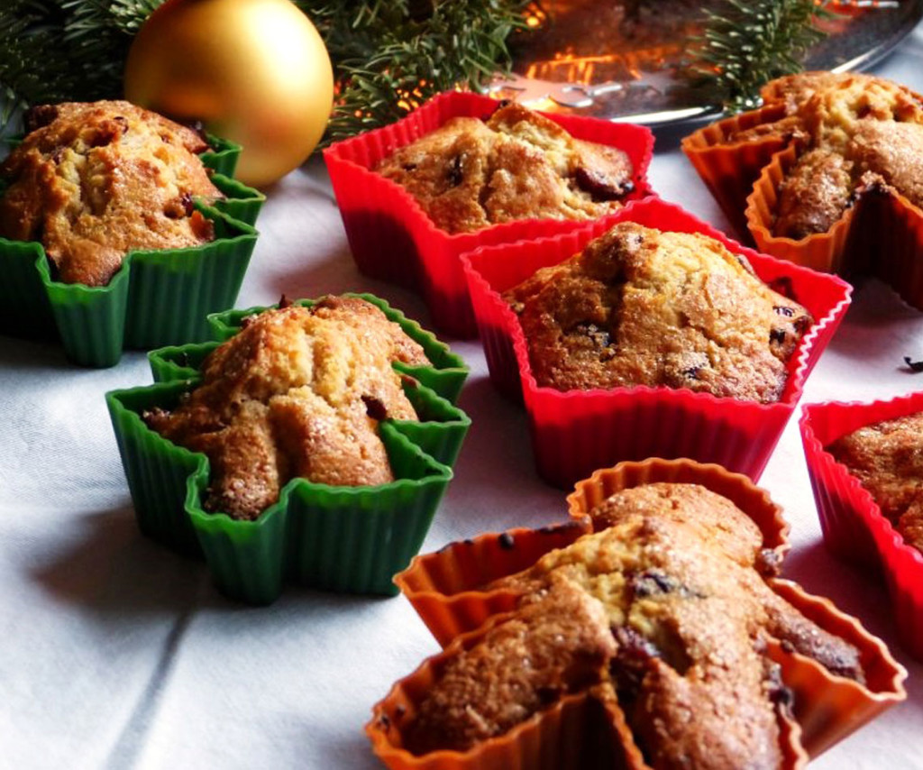 Rezept für Weihnachtsmuffins von magenratzerl.net