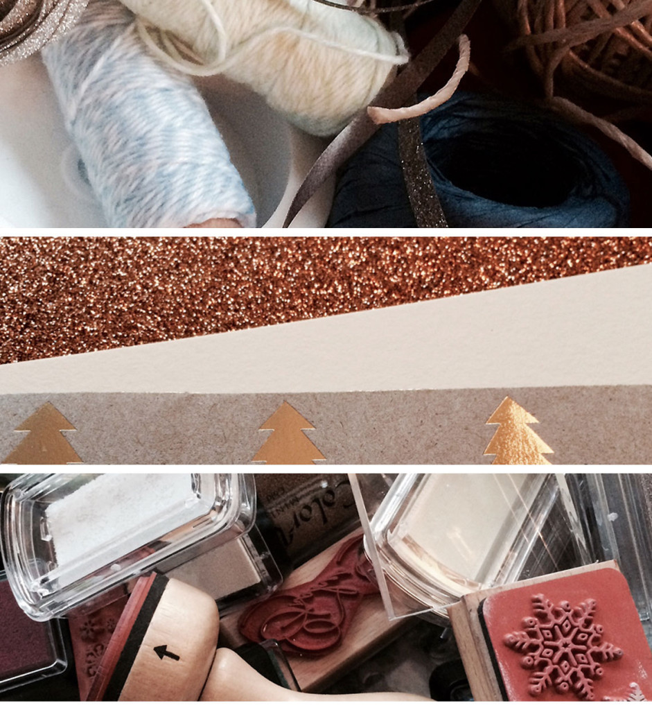 Anleitung DIY Weihnachtskarten