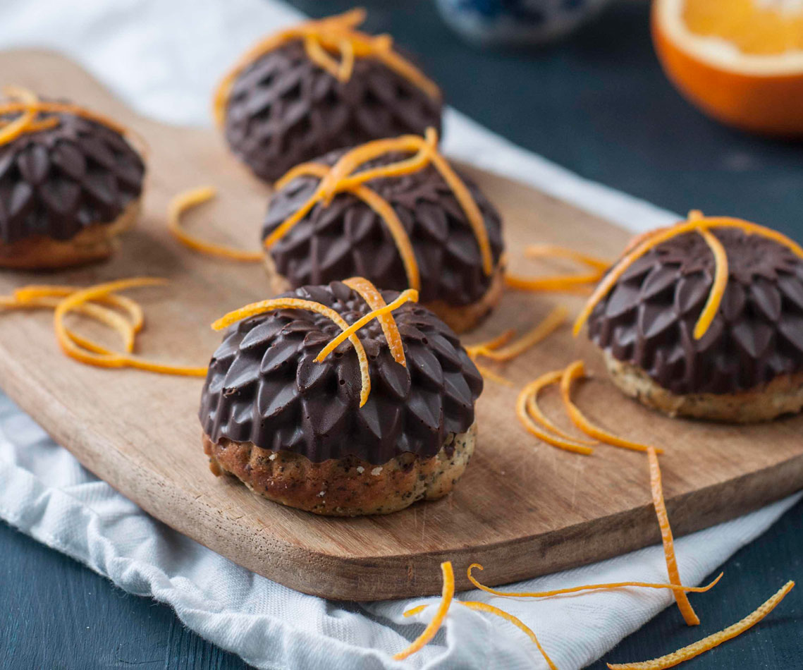 Rezept für Mohn Orangen Küchlein