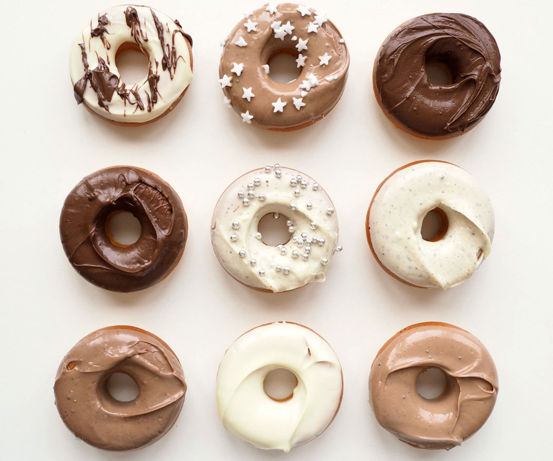Rezept für Backofen Donuts