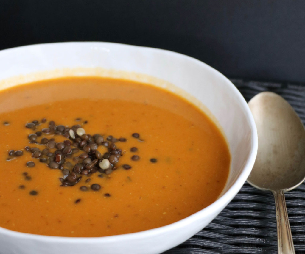 Rezept für vegane Linsensuppe