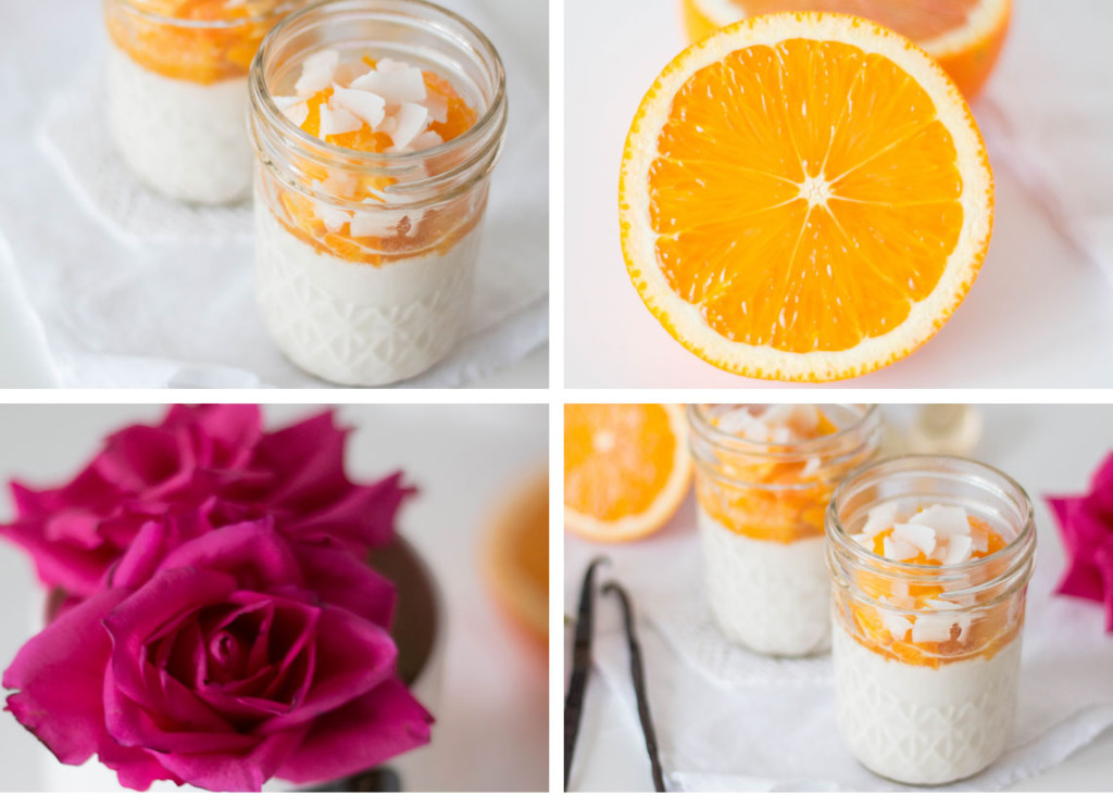 Bilder zum Kokos Panna Cotta