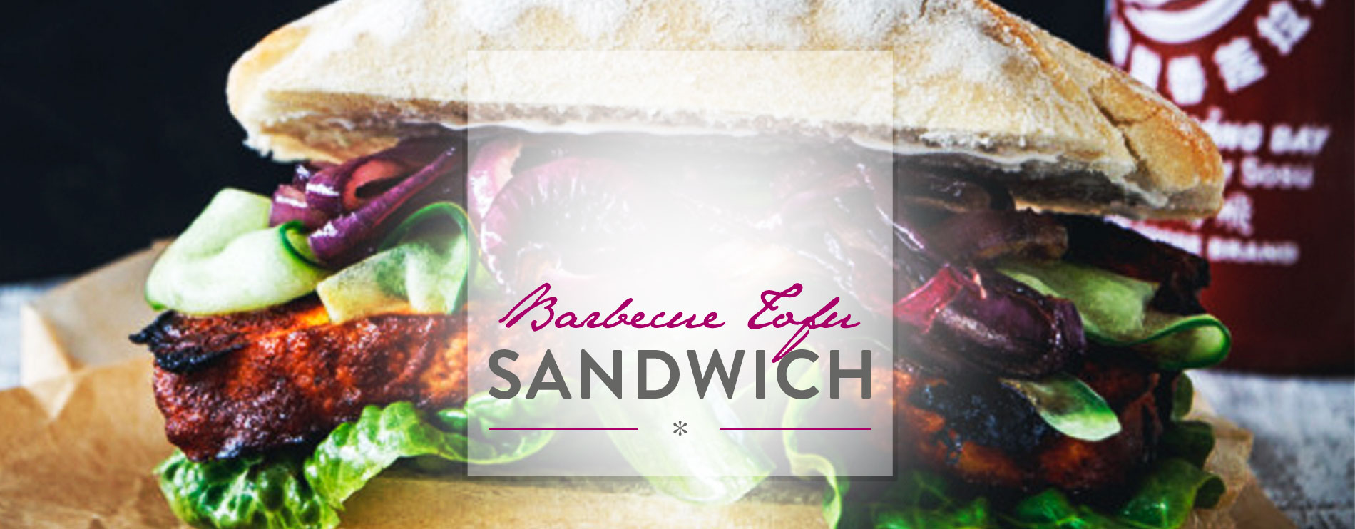 Header Barbecue Tofu Sandwich
