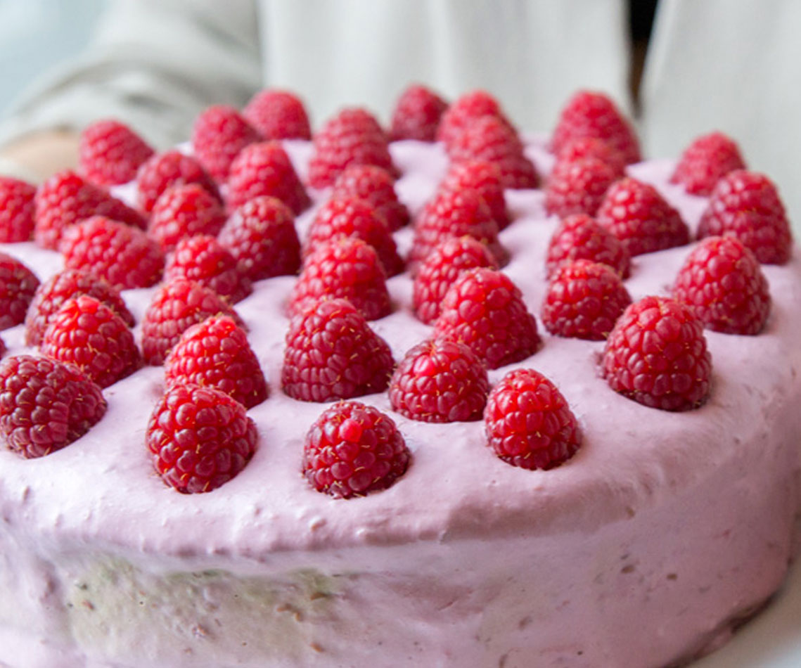 Rezept für Himbeer-Schoko-Torte