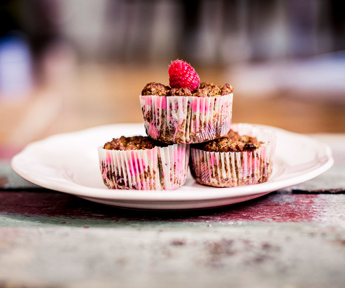 Rezept für Vegane Chia-Bananen-Muffins