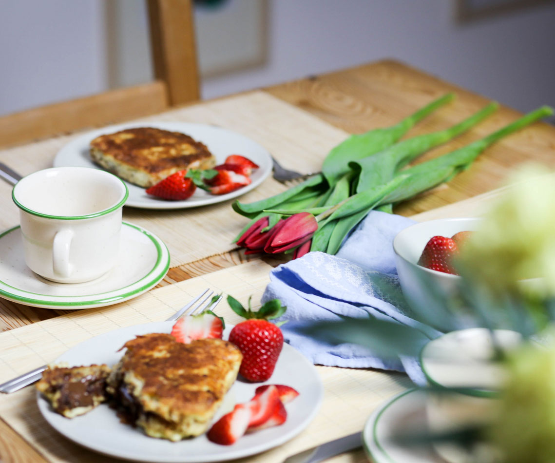Rezept für Stuffed French Toast