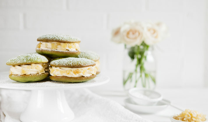 Matcha Maccarons