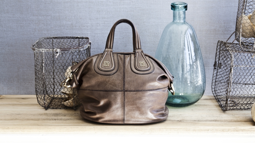 bolsa de cuero