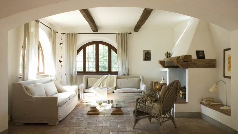 sofás de mimbre y sillones de mimbre