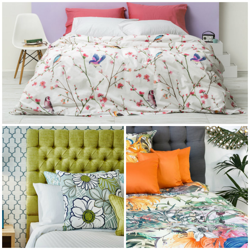 decoración de primavera ropa de cama