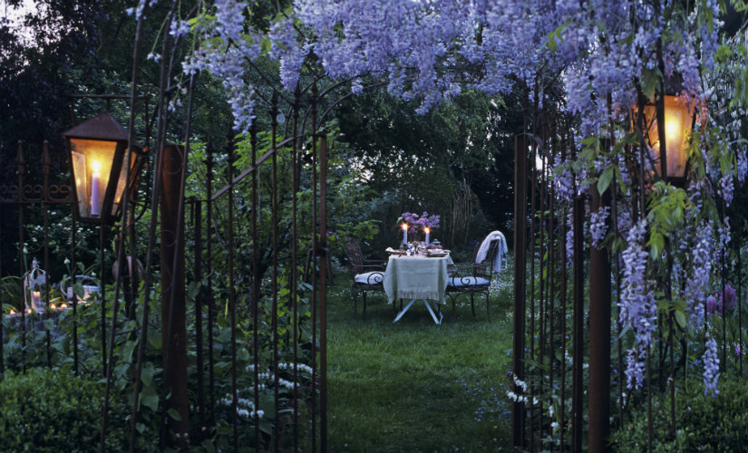 luces de jardín preciosas