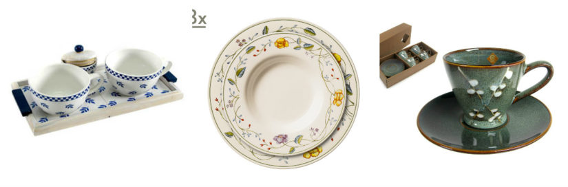 Decoración con porcelana Decoración con porcelana