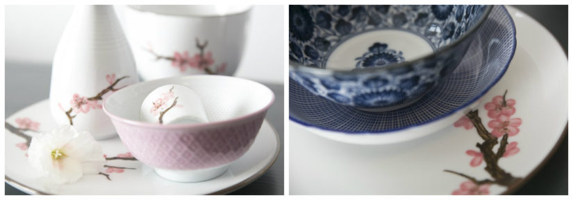 Decoración con porcelana plato Decoración con porcelana plato