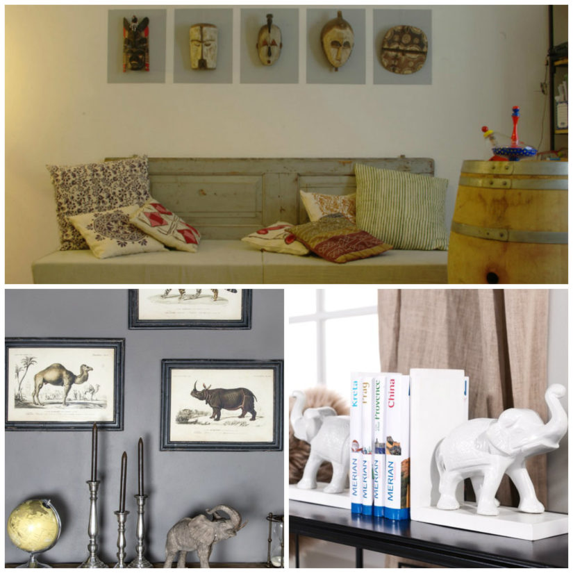 decoración estilo africano