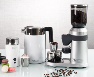 Cafetera con molinillo