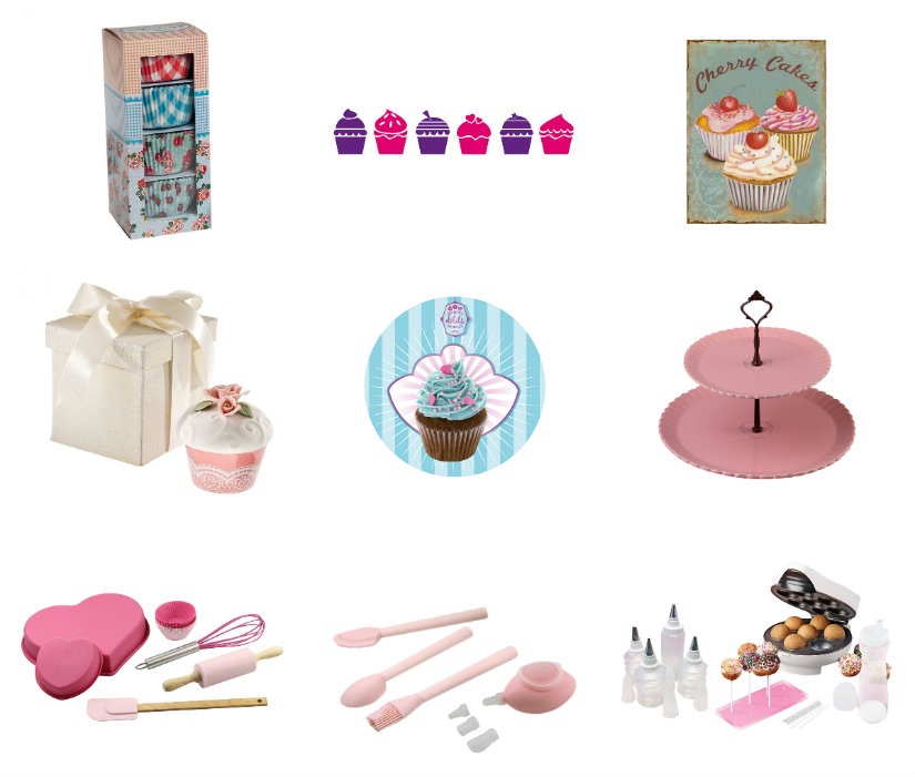 mesas dulces con cupackes