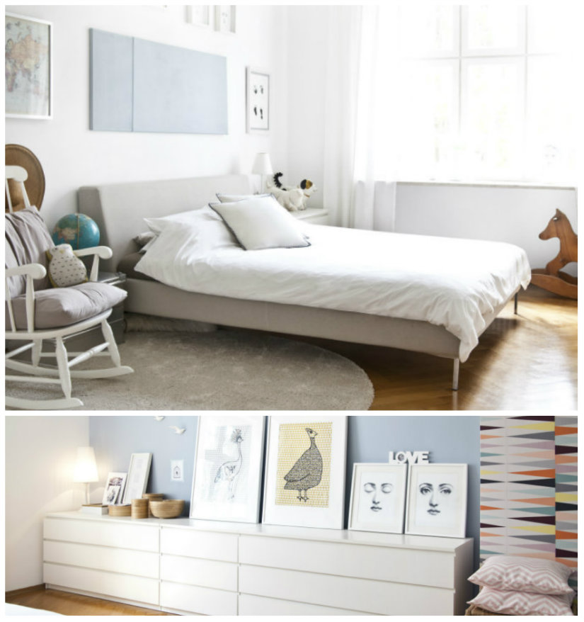 dormitorio minimalista acogedor
