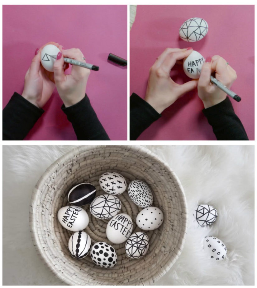 manualidades para decorar huevos