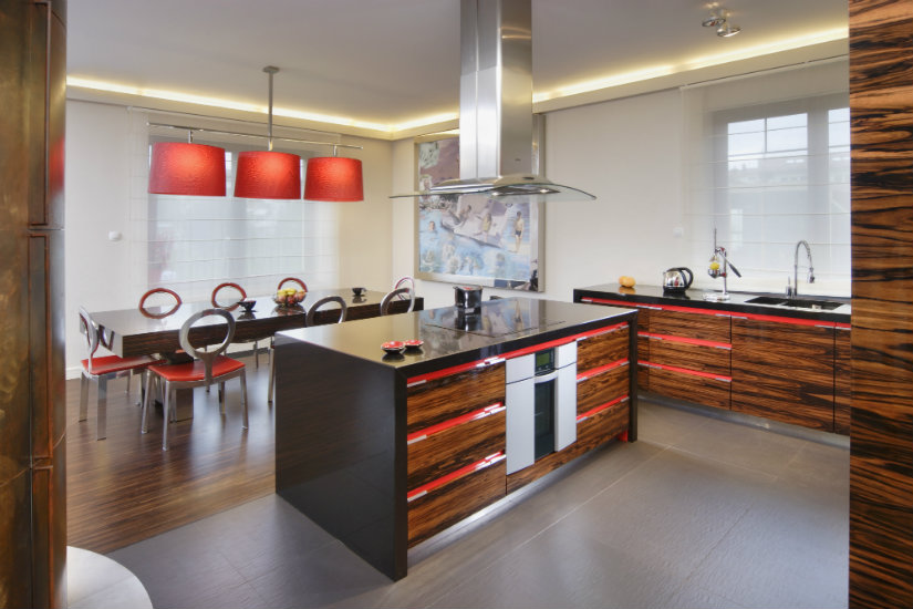 iluminación de cocinas indirecta