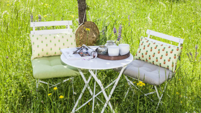 decoración de patios con forja