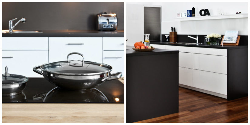 Muebles minimalistas cocina