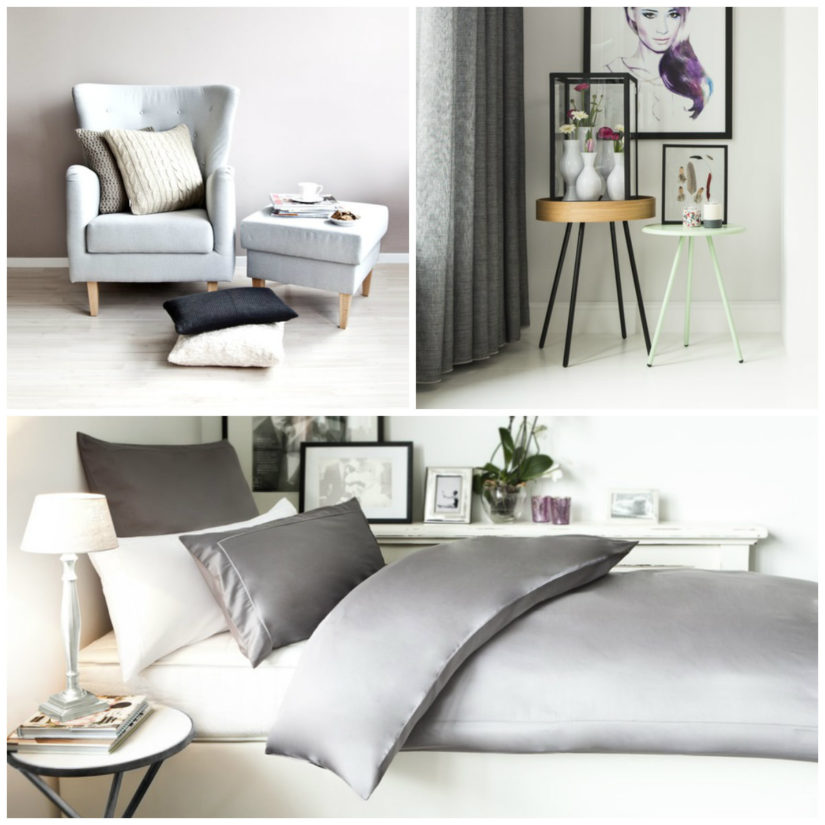 Estilo minimalista gris