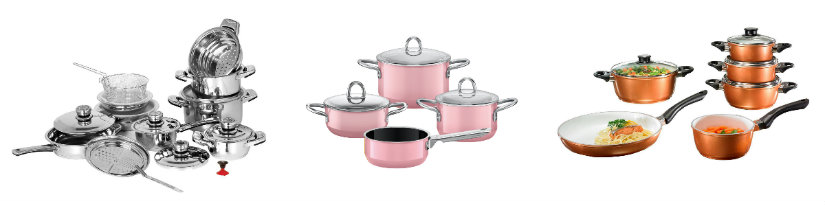 cocinas clásicas baterías de cocina