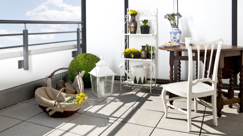 Decoración de terrazas en áticos provenzal