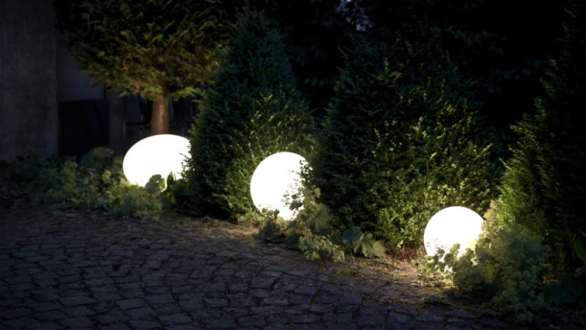 terrazas de diseño iluminación