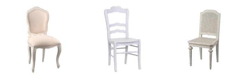 sillas blancas para bodas