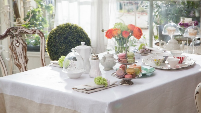 comedor shabby chic