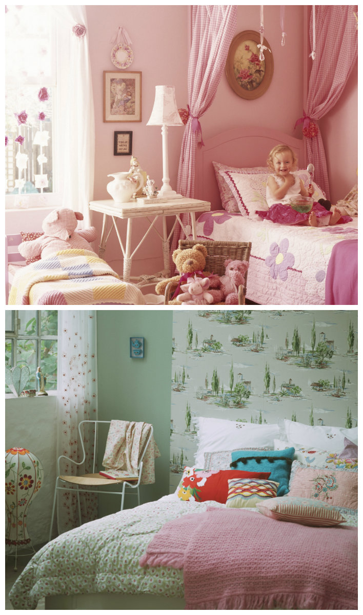 dormitorio de colores